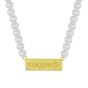 Custom/Personalized Pearl Necklace