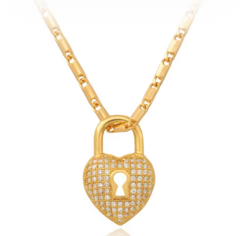 Locked In Love Necklace