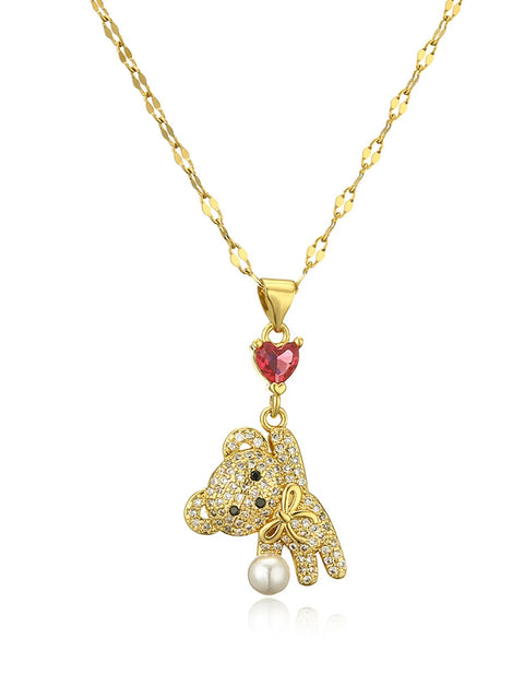 Bear Hug Necklace