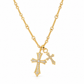 Double Cross Me Necklace
