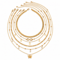 6 Pcs Infinite Love Necklace Set