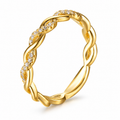 Twisted Love Ring