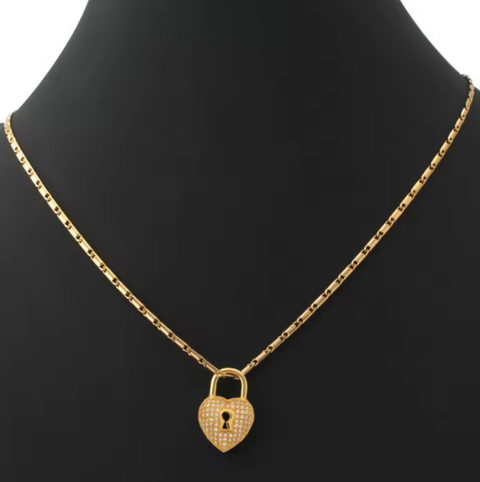 Locked In Love Necklace