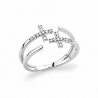 Double Cross Me Ring