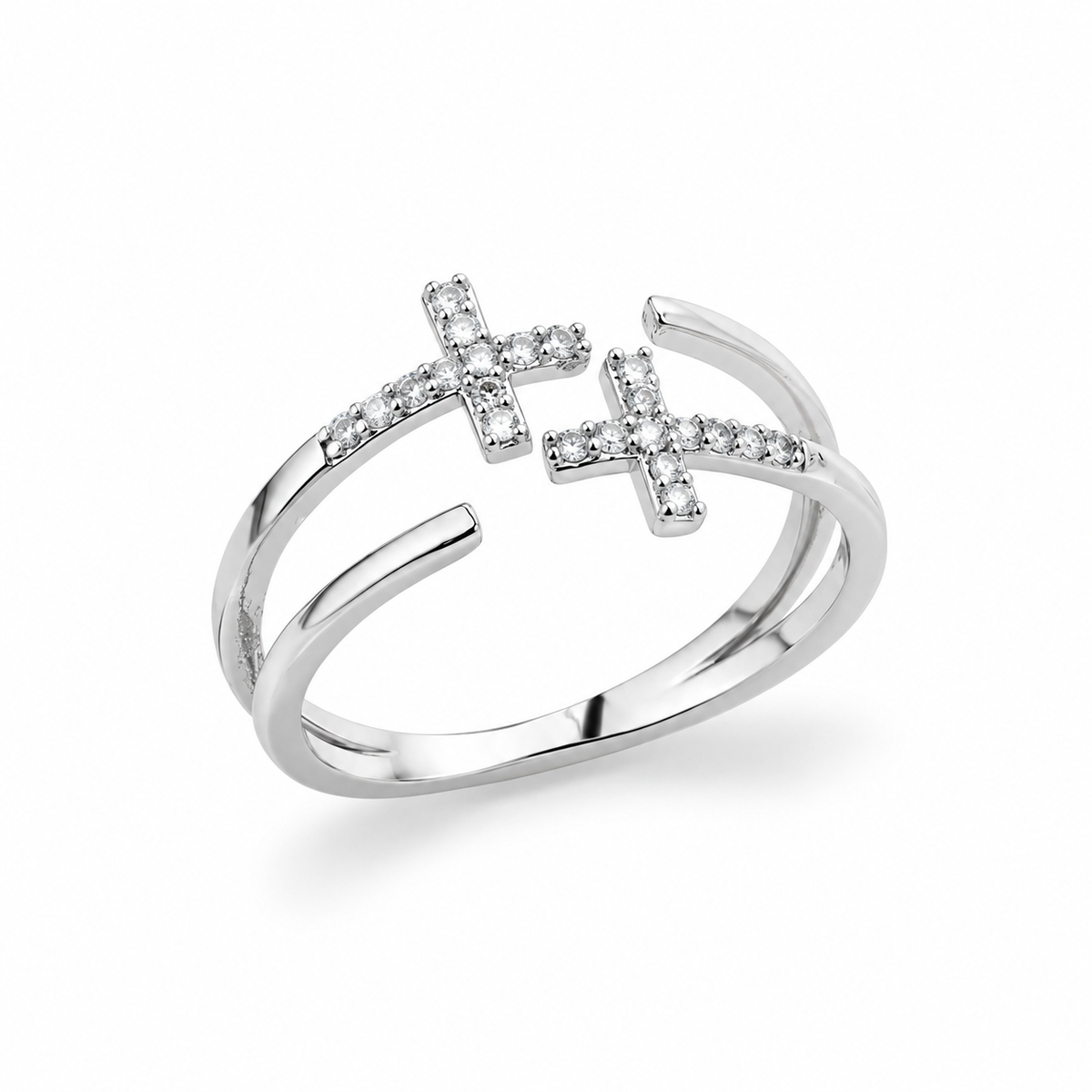 Double Cross Me Ring