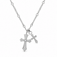 Double Cross Me Necklace