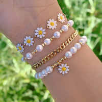 4 Pcs Bohemian Daisy Flower