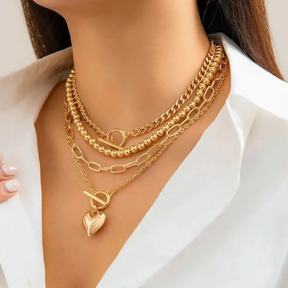 Love Locked Necklace 4PCs Set - image 5