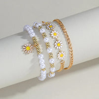 4 Pcs Bohemian Daisy Flower