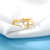 Double Cross Me Ring