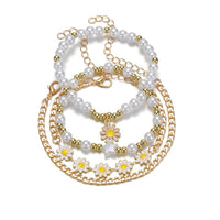 4 Pcs Bohemian Daisy Flower