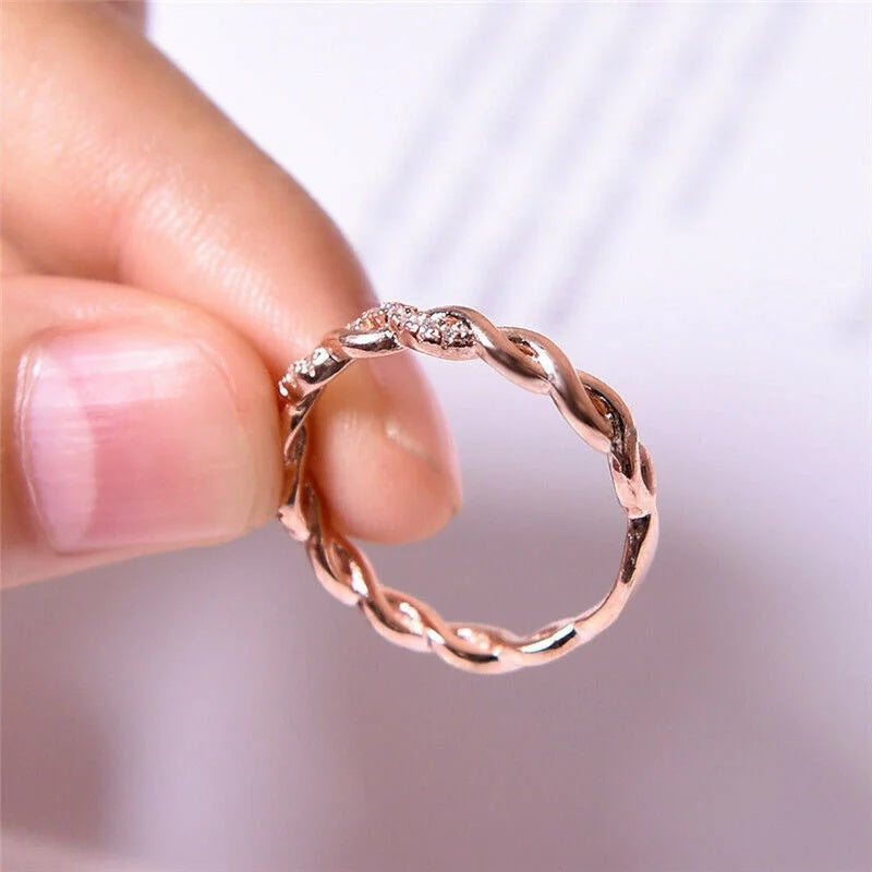 Twisted Love Ring
