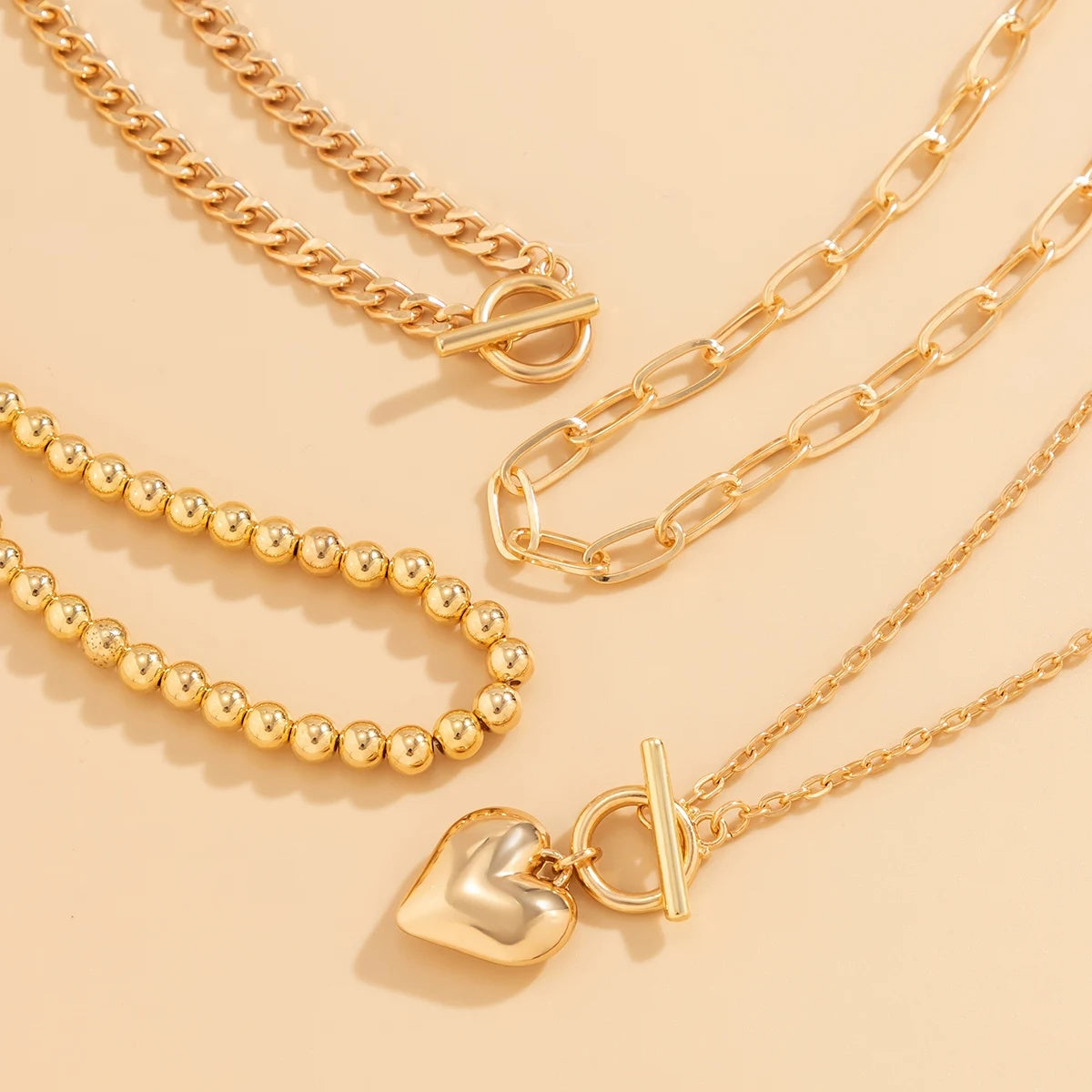 Love Locked Necklace 4PCs Set - image 4